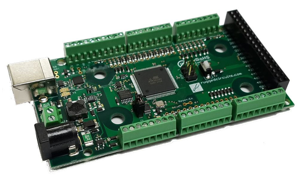 Rugged MEGA ST (Screw Terminal) — Rugged CircuitsRugged Arduino